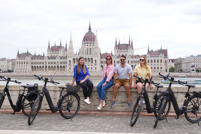 3-Hour Budapest E-Bike Adventure! - A glimpse of Margaret Island from Margaret Bridge