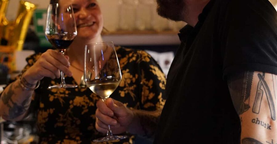 8-Tier Hungarian Wine Tasting in a Cozy Downtown Wine Bar - Three reds bring the flight to a finish