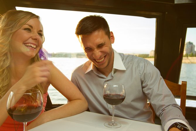 Booze Cruise Budapest Sightseeing Danube Cruise - Margaret Bridge and the Three-Way Connection