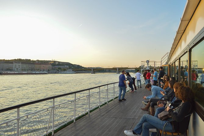 Booze Cruise Budapest Sightseeing Danube Cruise - Castle Hill and Fisherman’s Bastion from the Water