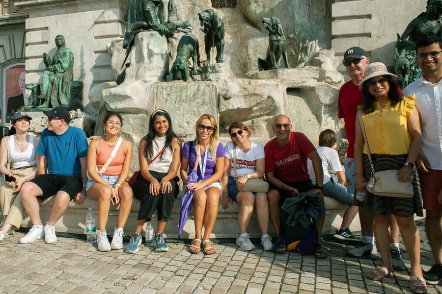 Buda Castle Walking Tour: Fishermans Bastion - Royal Palace - Buda Castle and the Royal Palace viewpoint