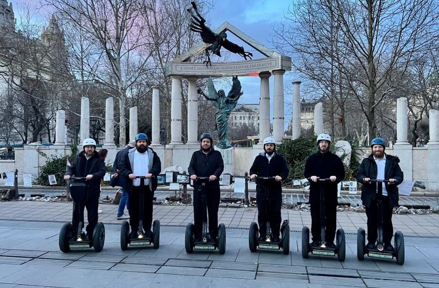 Budapest: 1 Hour Instagram Segway Tour - Margaret Bridge and the return to Segway BP