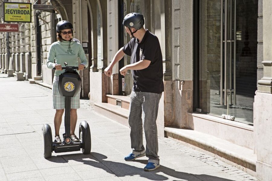 Budapest: 1-Hour Private Segway Tour - Learning to ride before Budapest begins