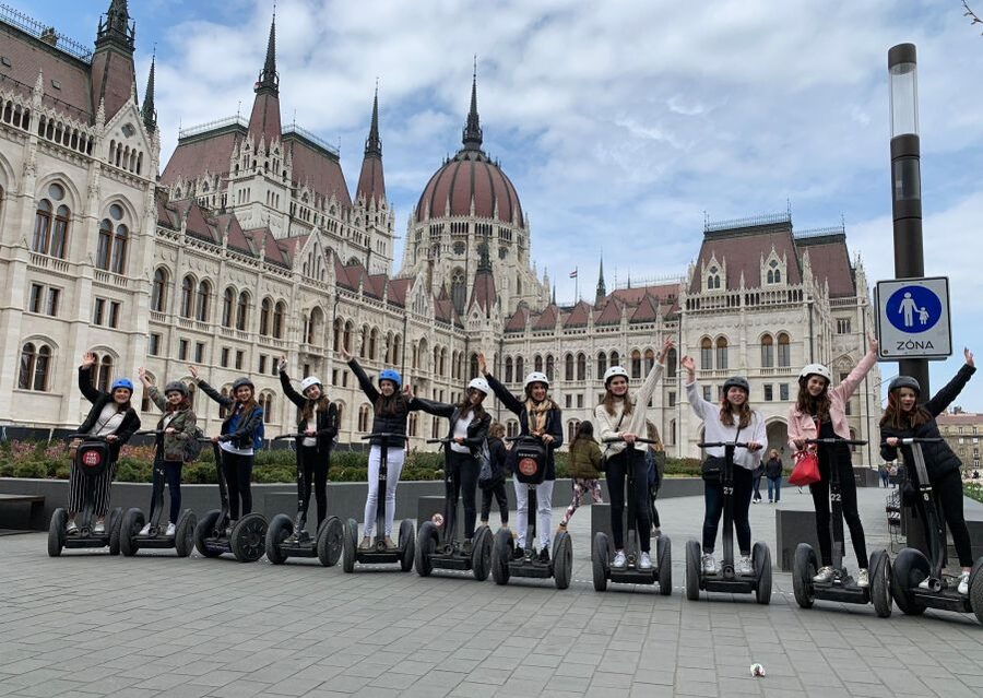 Budapest: 1 Hour Segway Tour - Parliament Hightails - Shoes on the Danube Bank: a quiet final stop