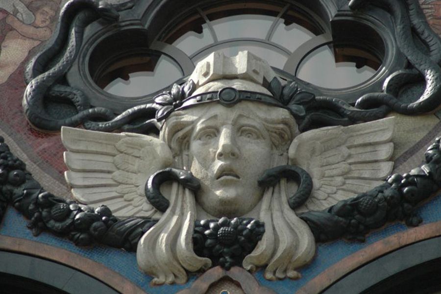 Budapest Art Nouveau Walking Tour - The Orthodox Synagogue on Kazinczy Street