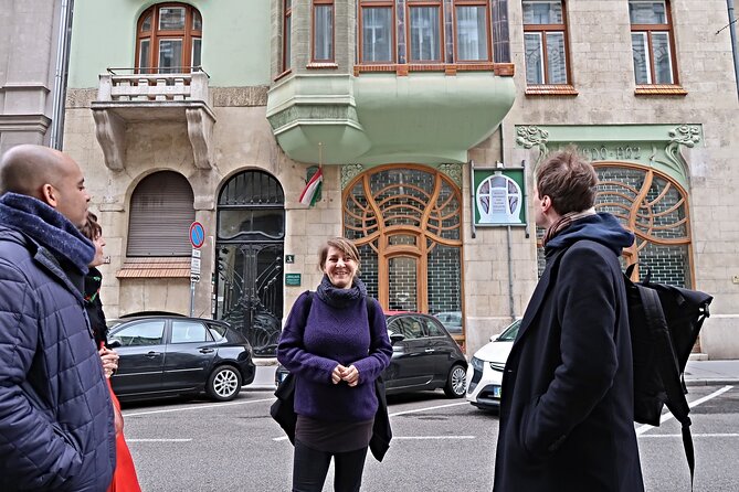 Budapest Art Nouveau Walking Tour - Thonet House and Zsolnay tiles