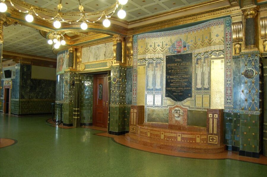Budapest Art Nouveau Walking Tour - Paris Passage and the commercial city
