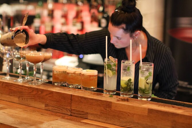 Budapest: Bar Crawl Tour with Drinks and Shots Included - Klauzál tér and the first fröccs