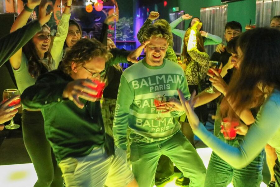 Budapest: Bar Crawl Tour with Local Drinks - Madách Imre út 13-14 and the final party stop