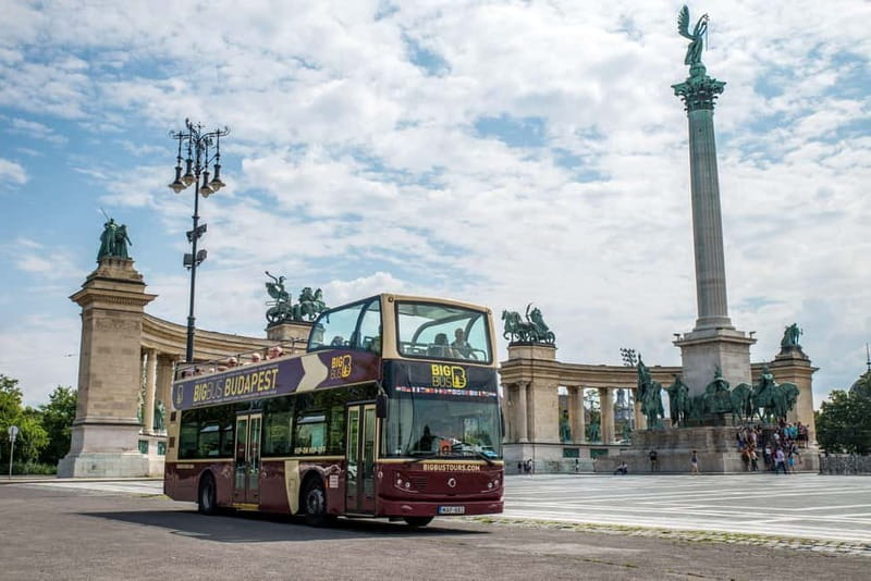 Budapest: Big Bus Hop-On Hop-Off Tour & Danube River Cruise - Crossing to Gellért Baths and Buda Castle