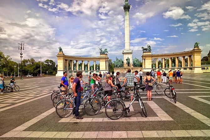 Budapest Bike Tour with Hungarian Goulash - St. Stephen’s Basilica and Szabadság tér