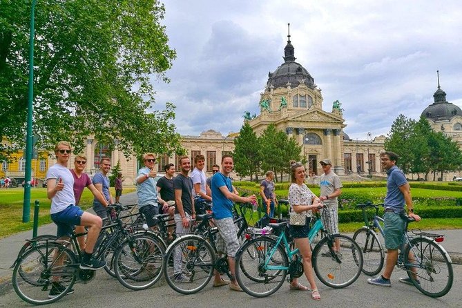 Budapest Bike Tour with Hungarian Goulash - Parliament, the Chain Bridge, and the Danube