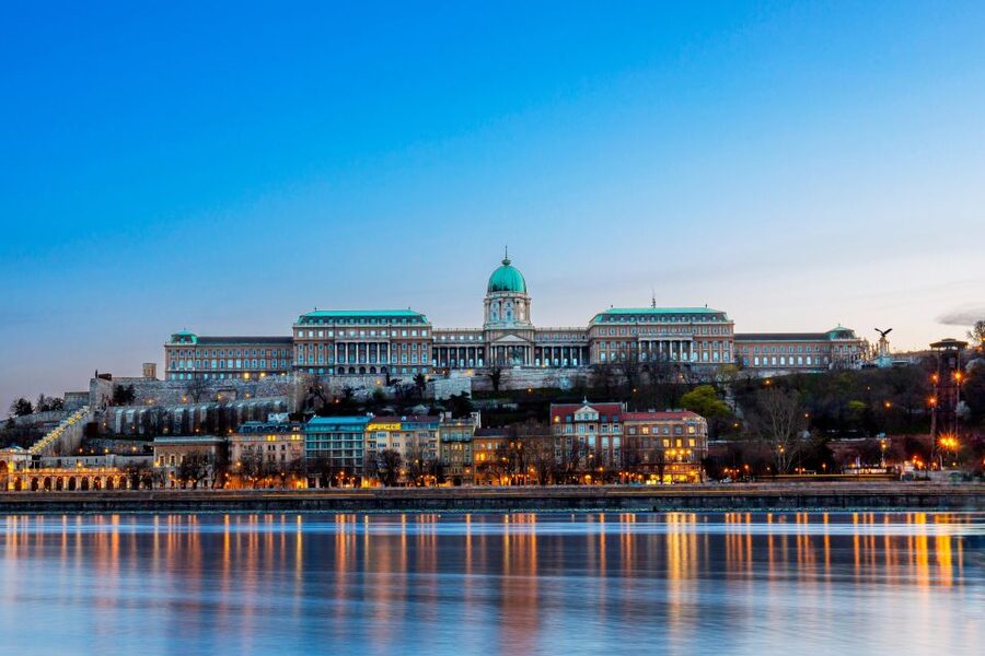 Budapest: Buda Castle Walk with Saint Stephen's Hall - Hunyadi Court and Lion Courtyard