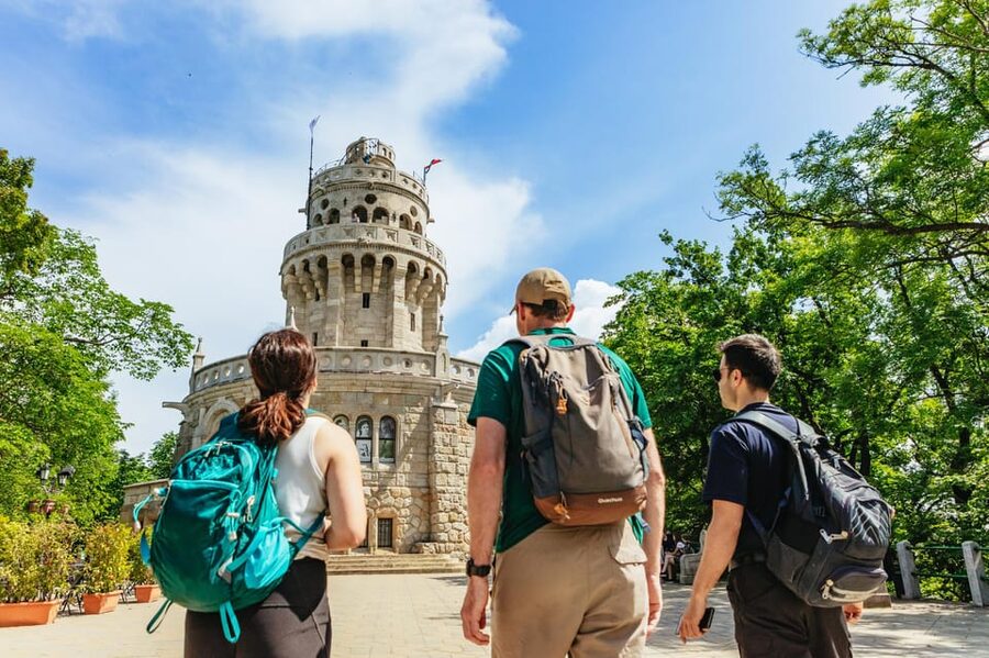 Budapest: Buda Hills Guided Hiking Tour with Optional Lunch - Elizabeth Lookout Tower and the nearby cave