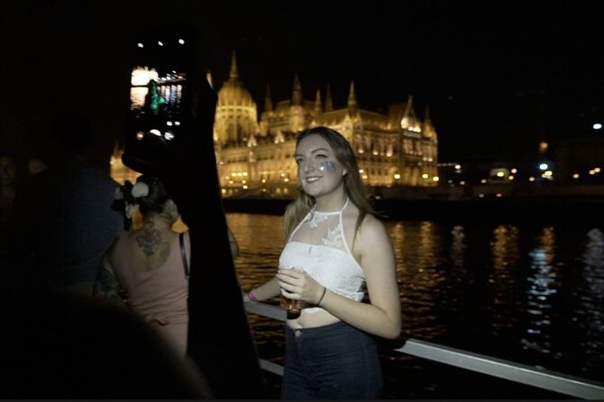 Budapest Danube Cruise with DJ, Drinks and After Party - Budapest by night from the MS Stadt Wien
