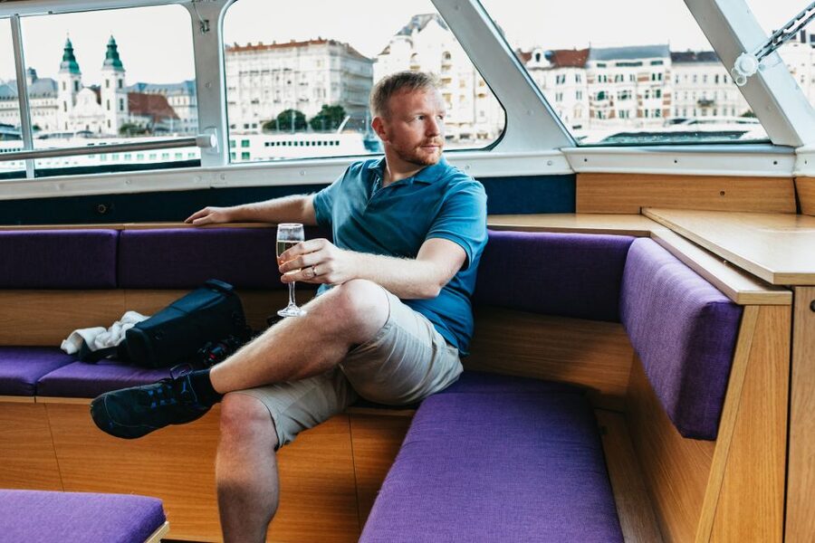 Budapest: Danube River City Lights Express Cruise - Müpa Budapest and the wider riverfront