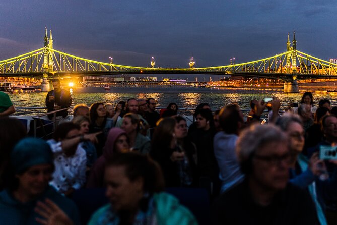 Budapest Danube River Sightseeing Night Cruise with Drink - Margaret Island and the return journey