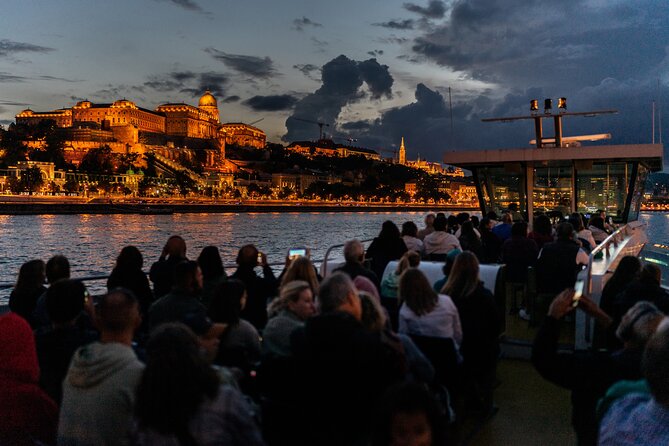 Budapest Danube River Sightseeing Night Cruise with Drink - Audio commentary in 30 languages