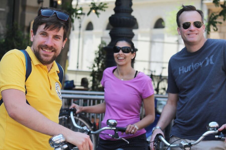 Budapest: Danube River Views Bike Ride - Chain Bridge, Elisabeth Bridge, and Clark Adam Square