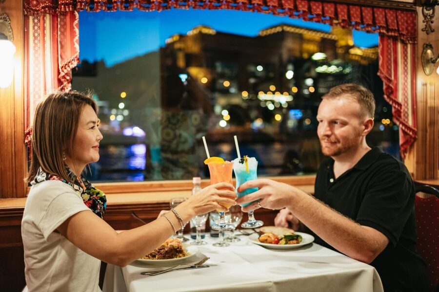 Budapest: Dinner Cruise with Live Music and Folk Dance Show - What you see from Akadémia to Gellért Hill