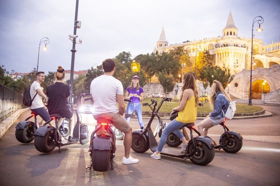 Budapest: E-Scooter Top Sights Tour with Fisherman's Bastion - The practice session before the ride