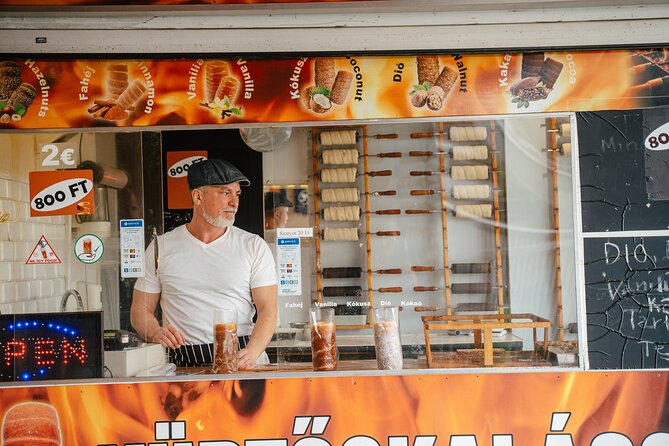 Budapest Food Tour: Market to Tavern with 14+ Tasters & Wines - Chimney cake brings the tour to a sweet finish