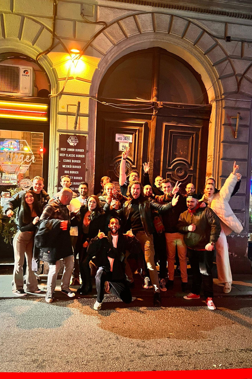 Budapest: Guided Bar Crawl with 1 Hour Open Bar and Shots - Starting in central Budapest with a ready-made group