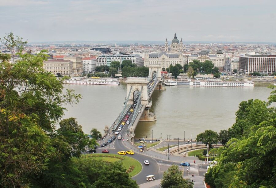 Budapest: Guided City Tour by E-Bike - Downhill views and the Danube Promenade