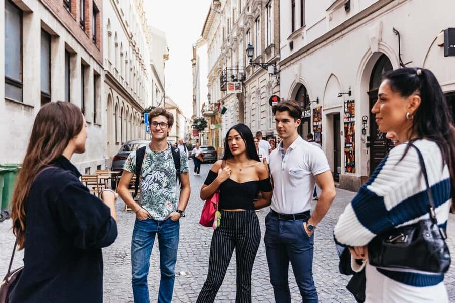 Budapest: Guided Foodie Walking Tour with Food and Drinks - The first tastes: soup and lángos