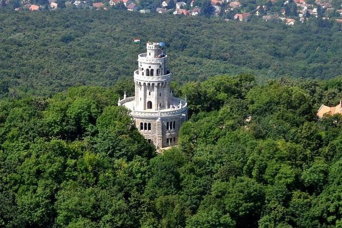 Budapest Hike - Reaching the lookout above Buda and Pest