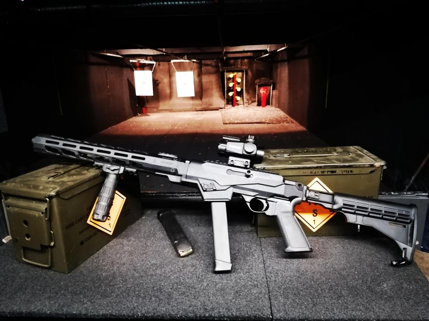 Budapest: Hollywood Gun Range Shooting Package - The safety briefing comes first