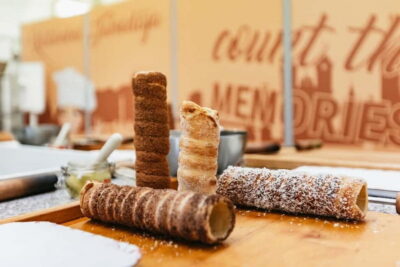 Hungarian Chimney Cake Workshop in the City Center