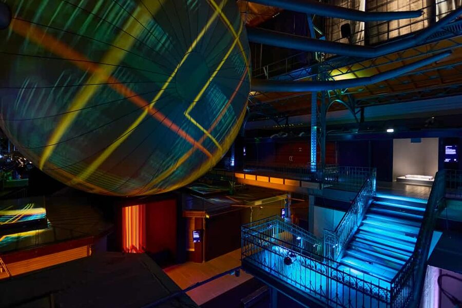 Budapest: Light Art Museum - Immersive New Media Experience - A Former Farmers’ Market Filled With Light
