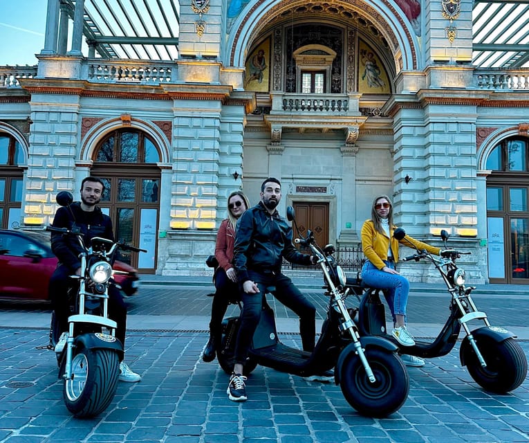 Budapest: Monster Bike Roller Guided City Tour - Chain Bridge and the Danube crossing