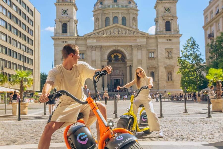 Budapest: MonsteRoller E-Scooter Tour - Margaret Island gives the ride a change of pace