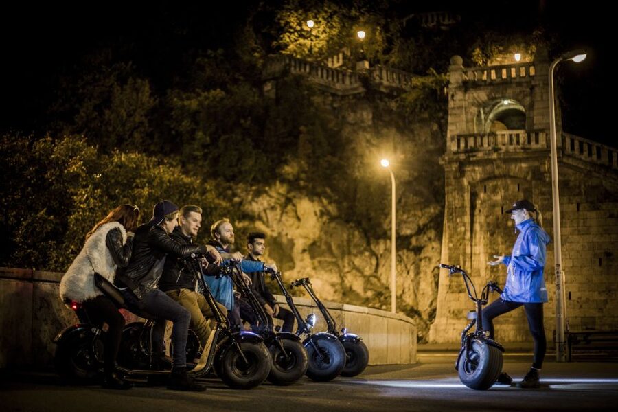 Budapest: Night Tour on MonsteRoller e-Scooter - Why Budapest looks better from Castle Hill at night