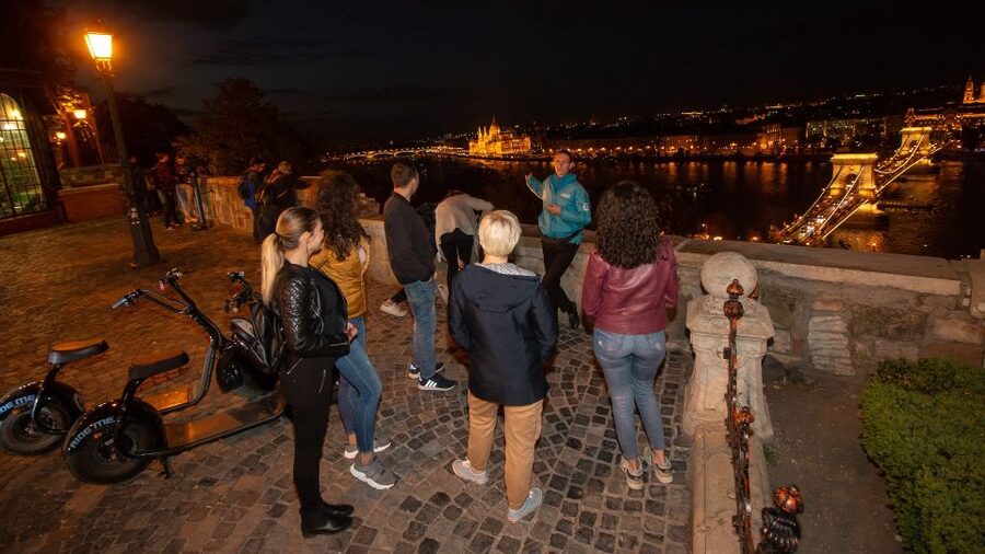 Budapest: Night Tour on MonsteRoller e-Scooter - Buda Castle and the Castle District