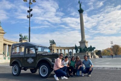 Private City Tour with a Vintage Russian Jeep