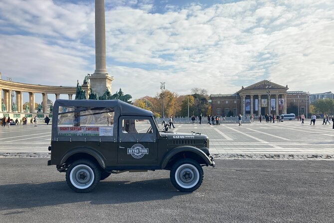 Budapest: Private City Tour with a Vintage Russian Jeep - The Danube, Chain Bridge, and Shoes on the Danube Bank