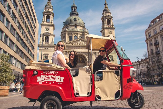 Budapest Private Tuk Tuk Half-Day Tour - Crossing the Danube toward Gellért Hill