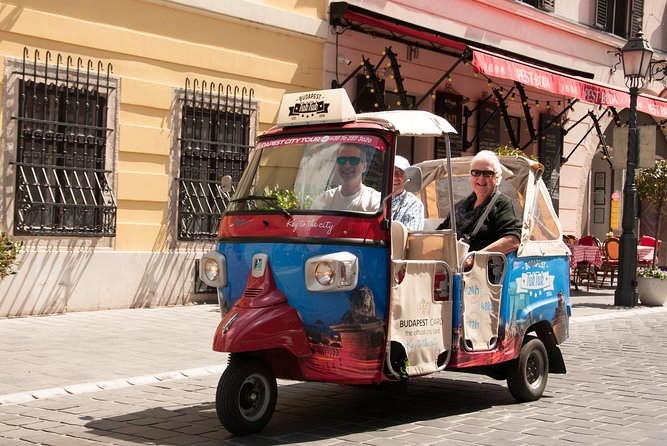 Budapest Private Tuk Tuk Half-Day Tour - Parliament and a more serious look at the Danube