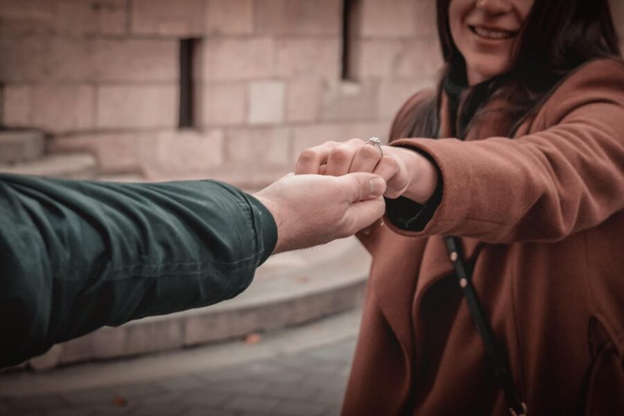 Budapest: Proposal Photos at enchanting Fisherman's Bastion - Why Fisherman’s Bastion works so well for a proposal