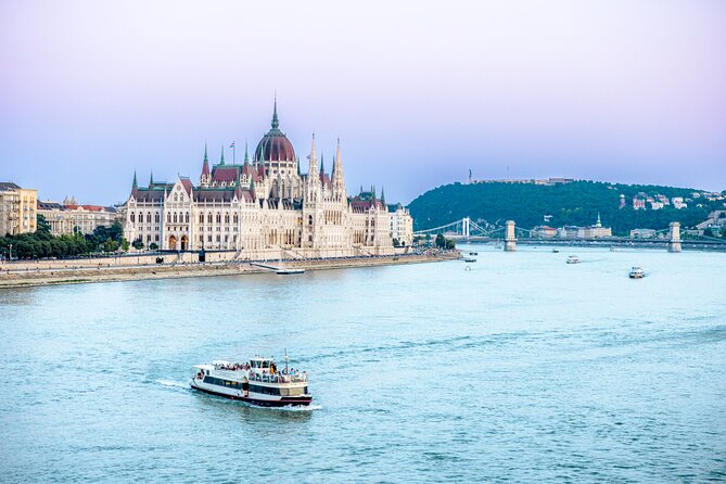 Budapest River Cruise with 1 Free Tokaj Frizzante and Audio Guide - The departure at Március 15. tér