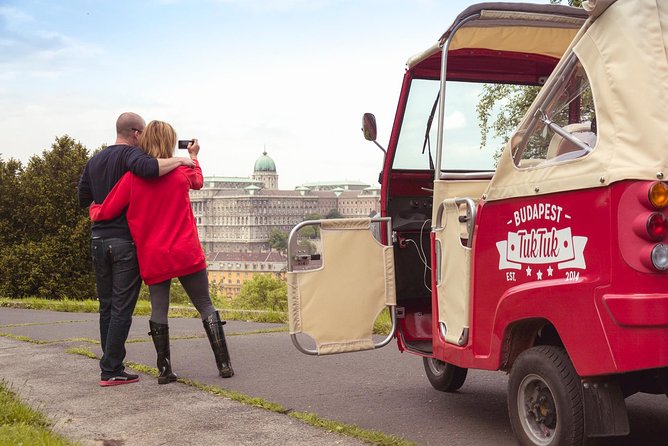 Budapest Romantic Private Tuk Tuk Tour - From Várkert Bazaar to the Castle District