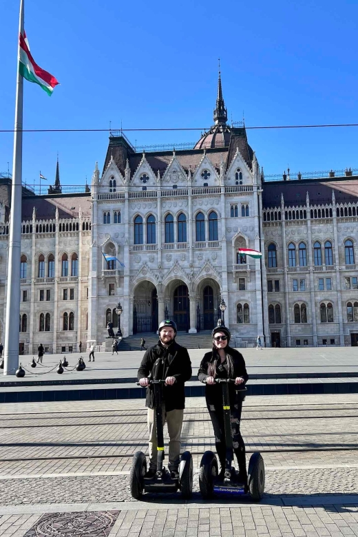 Budapest: Segway Grand City Tour (Buda + Margaret + Pest) 3h - Crossing Elizabeth Bridge toward Buda