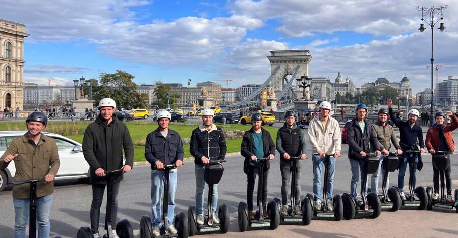 Budapest: Segway Grand City Tour (Buda + Margaret + Pest) 3h - Meeting at Haris köz 2
