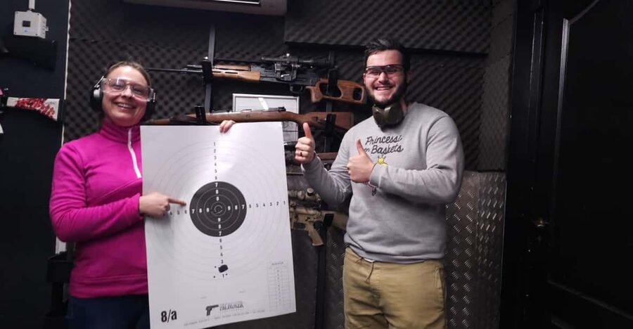 Budapest: Shooting Experience for Couples, The Perfect Date - Indoor comfort and a practical central meeting point