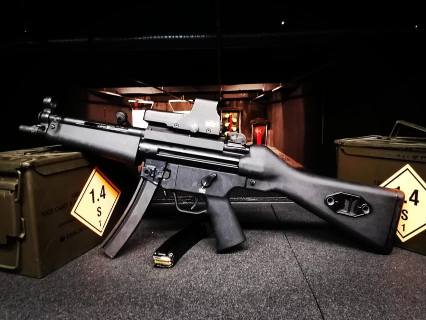 Budapest: Shooting Experience for Couples, The Perfect Date - The firearms make the package feel varied