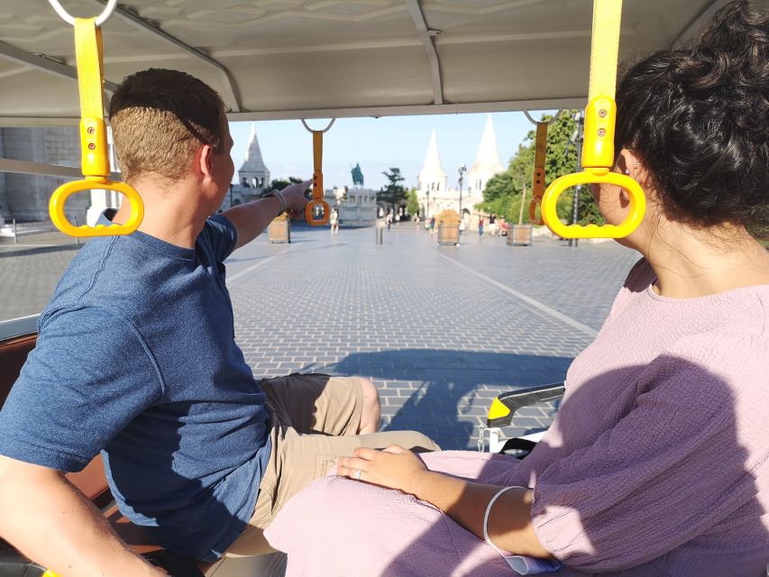 Budapest: Sightseeing Tour by Electric Tuktuk - Crossing to Buda by way of Rudas Bath