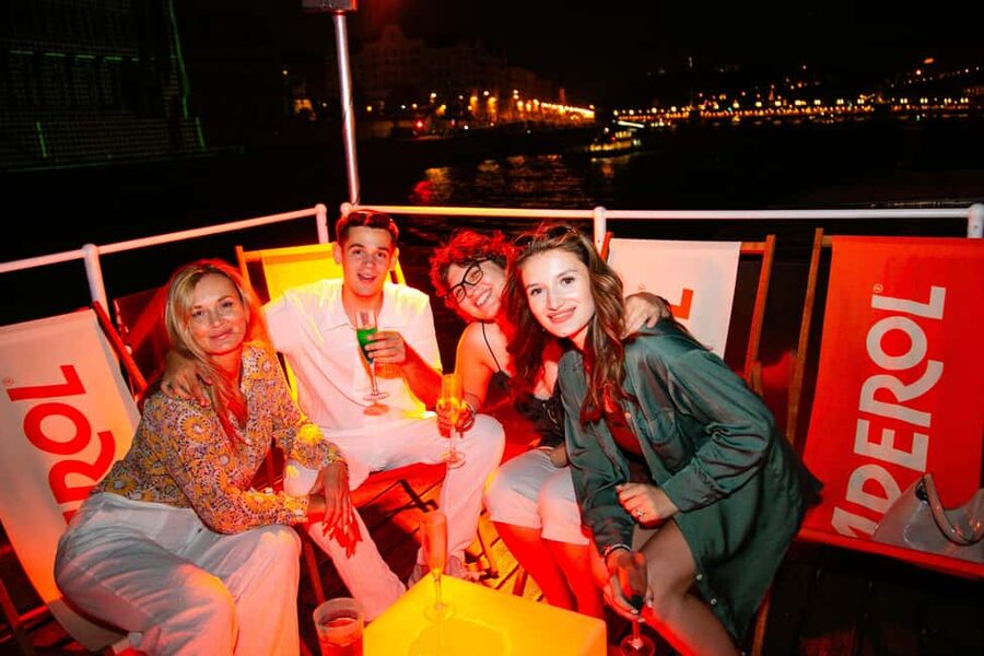Budapest: Sip & Sail Danube Cruise with Prosecco Cocktails - Budapest from the Danube, drink in hand